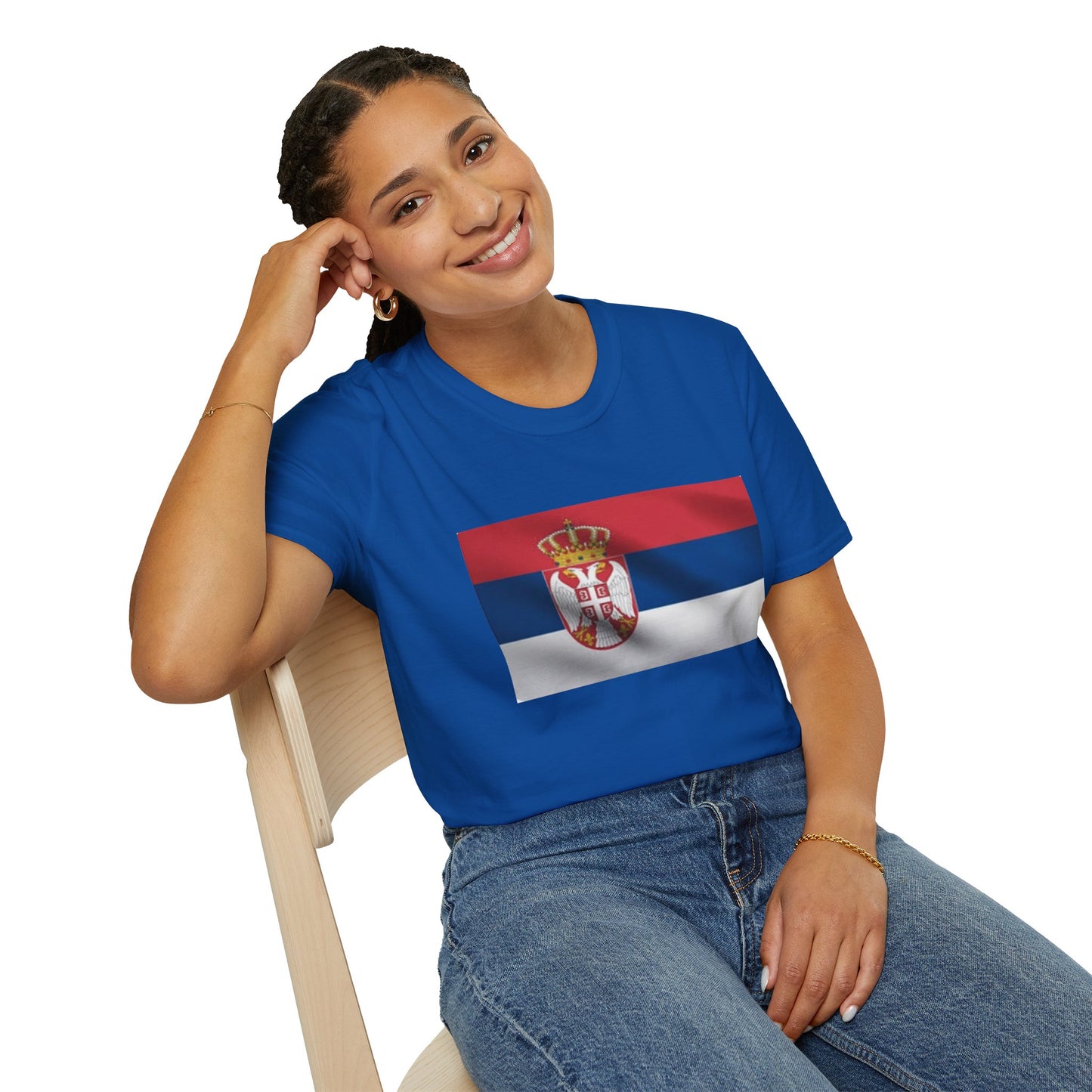 Unisex Softstyle T-Shirt -- Serbia