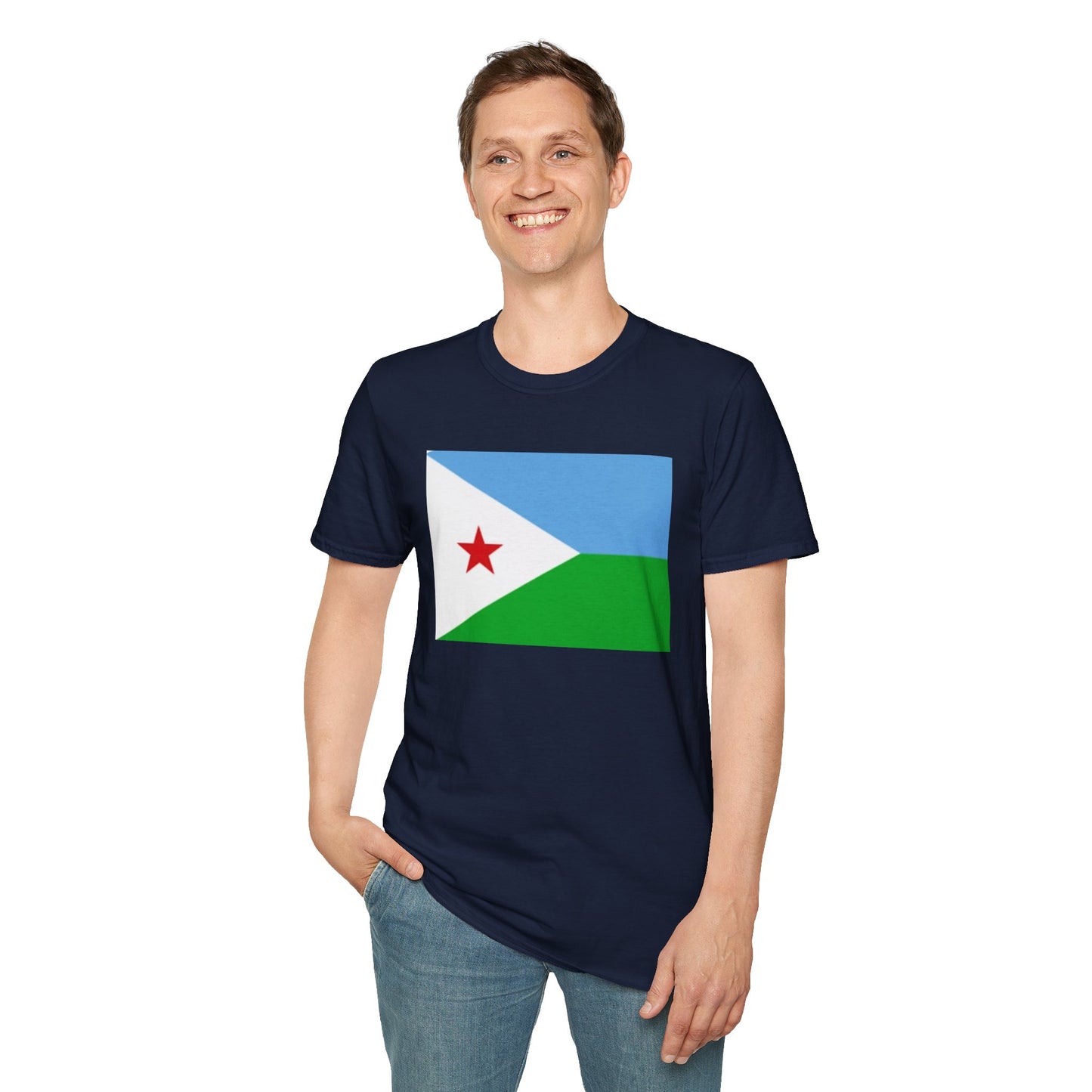Unisex Softstyle T-Shirt -- Djibouti