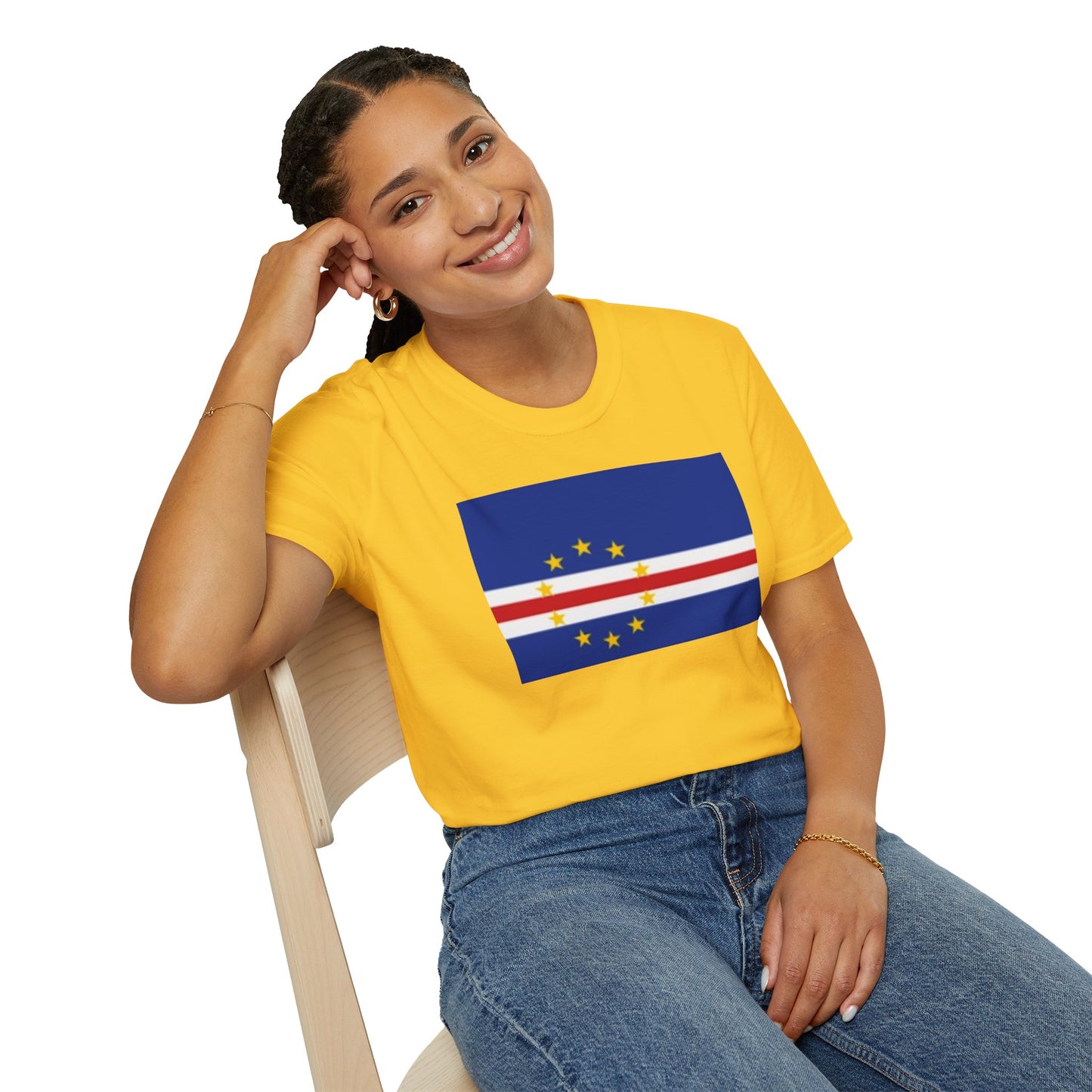 Unisex Softstyle T-Shirt -- Cabo Verde