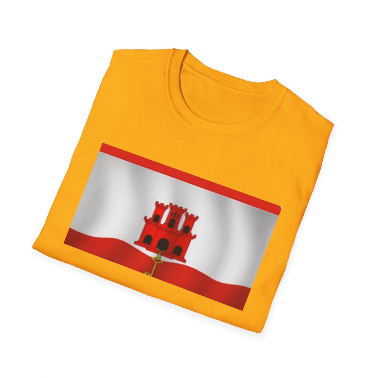 Unisex Softstyle T-Shirt -- Gibraltar