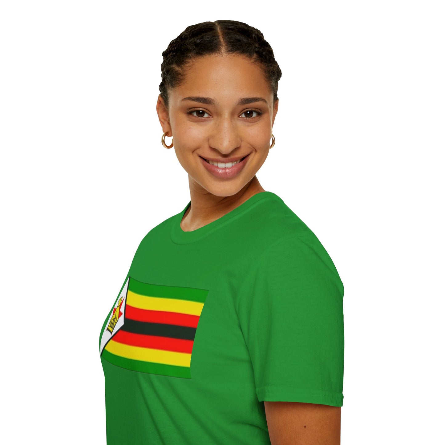 Unisex Softstyle T-Shirt -- Zimbabwe