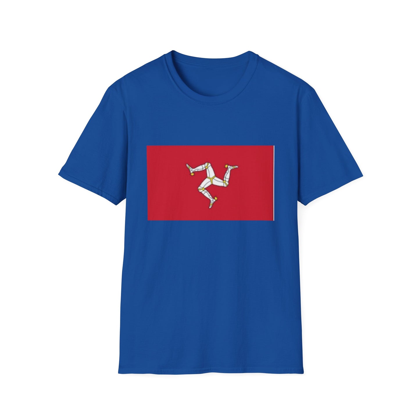 Unisex Softstyle T-Shirt -- Isle of Man