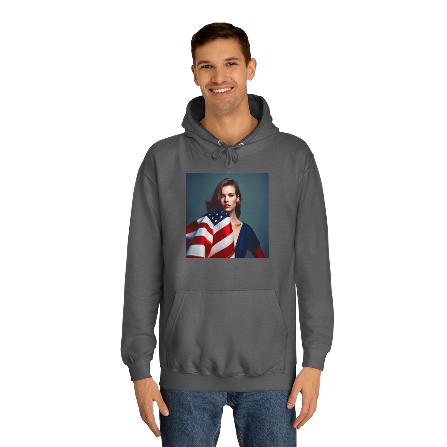 Unisex College Hoodie USA