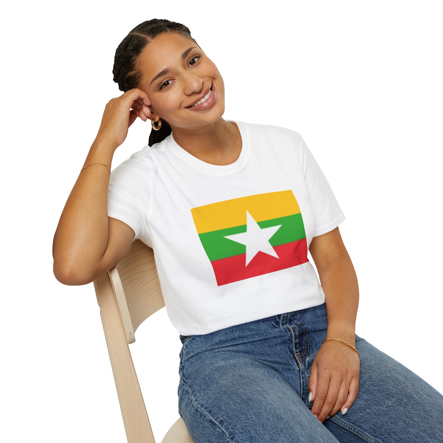 Unisex Softstyle T-Shirt -- Myanmar