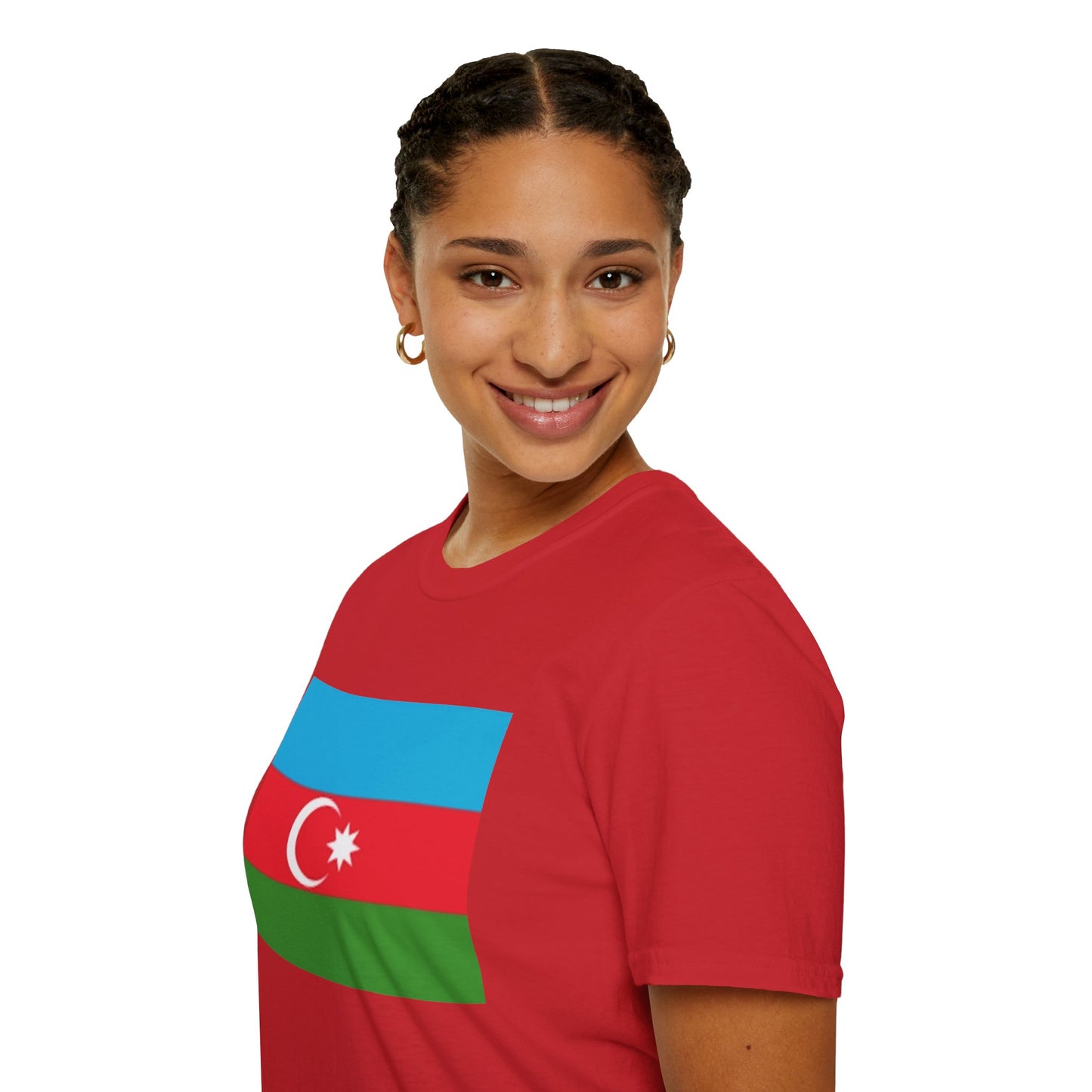 Unisex Softstyle T-Shirt -- Azerbaijan
