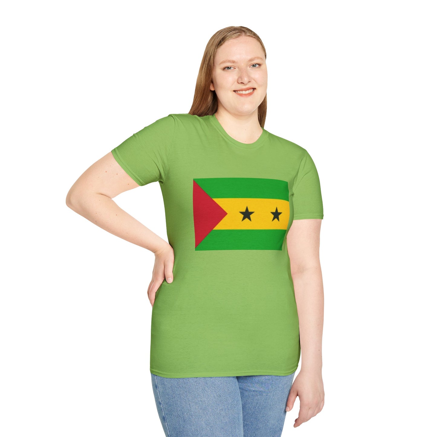 Unisex Softstyle T-Shirt -- Sao Tome and Principe