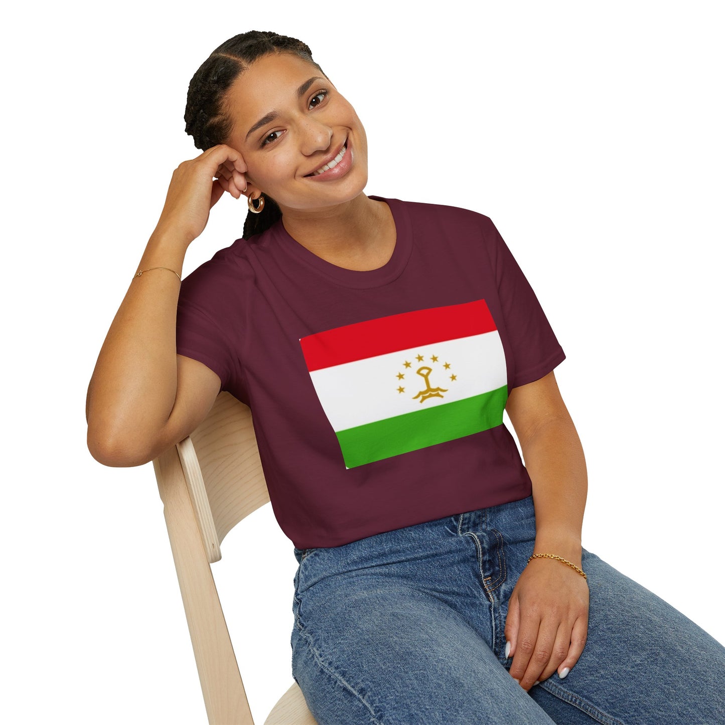 Unisex Softstyle T-Shirt -- Tajikistan
