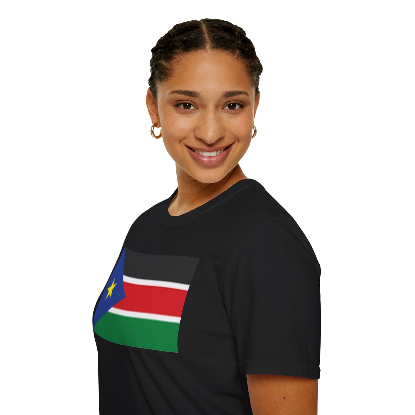 Unisex Softstyle T-Shirt -- South Sudan