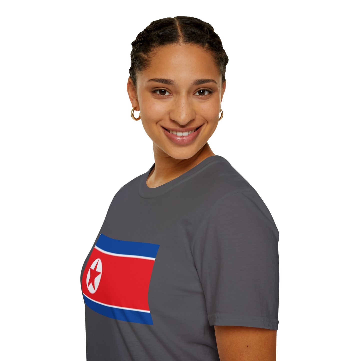 Unisex Softstyle T-Shirt -- North Korea