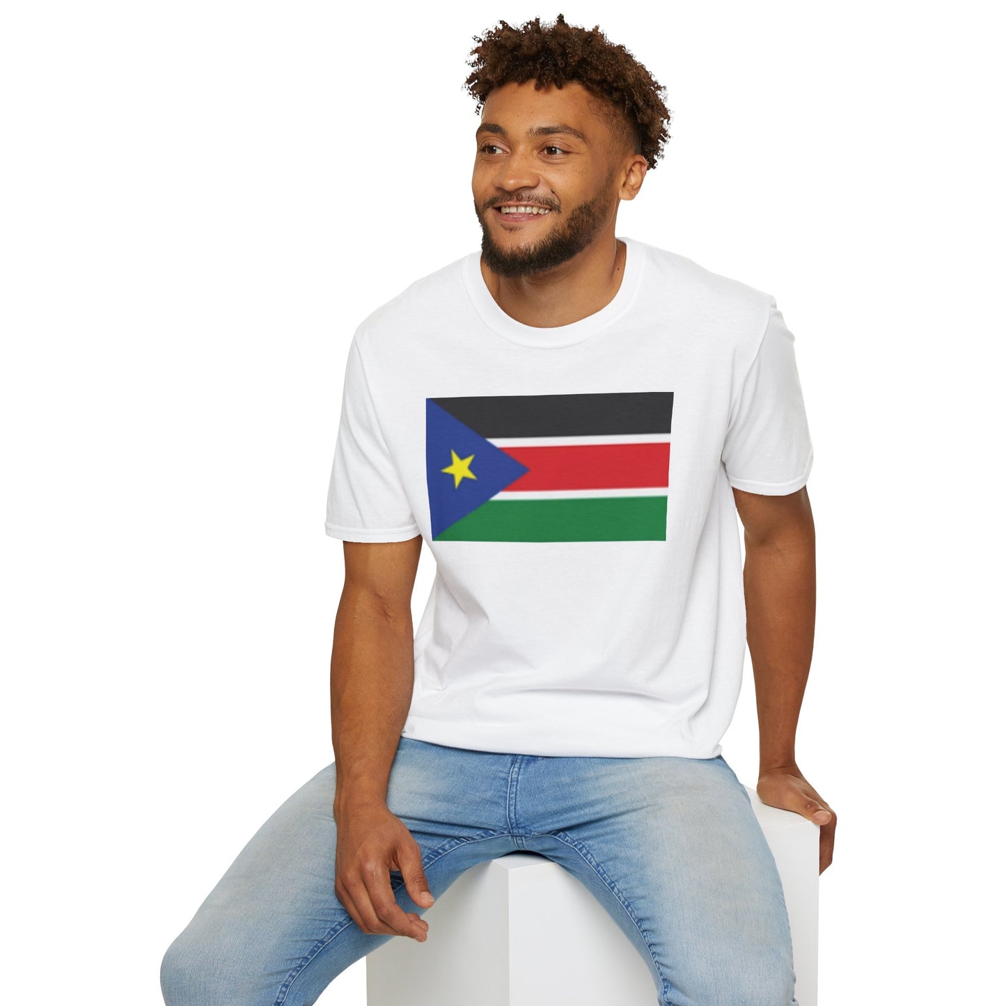 Unisex Softstyle T-Shirt -- South Sudan
