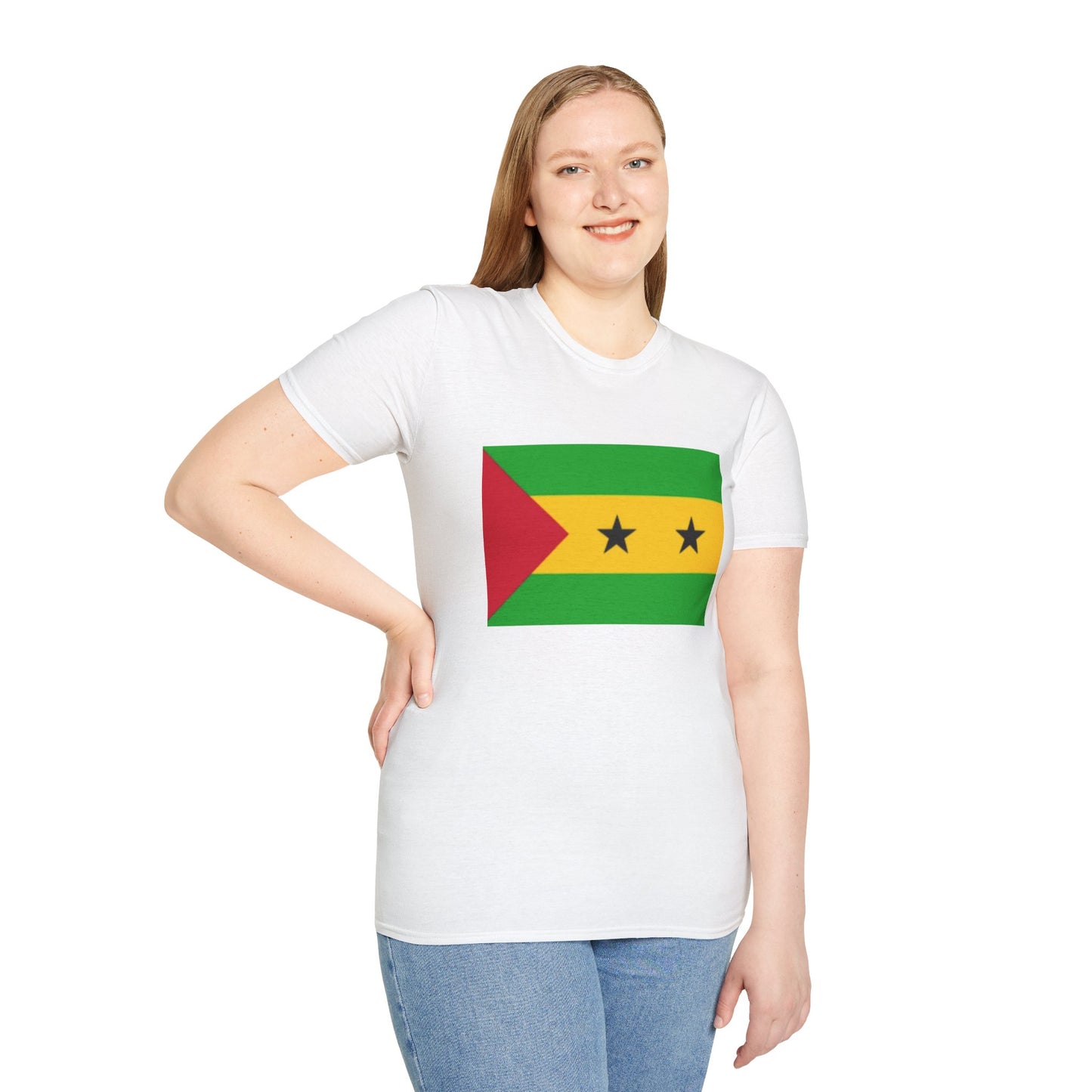Unisex Softstyle T-Shirt -- Sao Tome and Principe