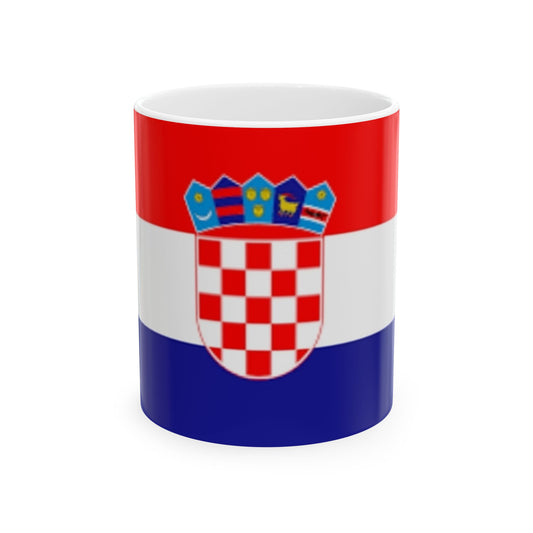 Ceramic Mug 11oz -- Croatia