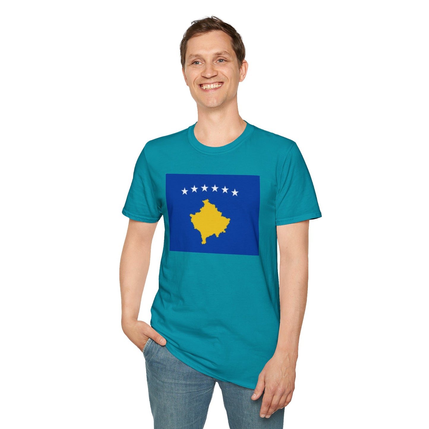Unisex Softstyle T-Shirt -- Kosovo