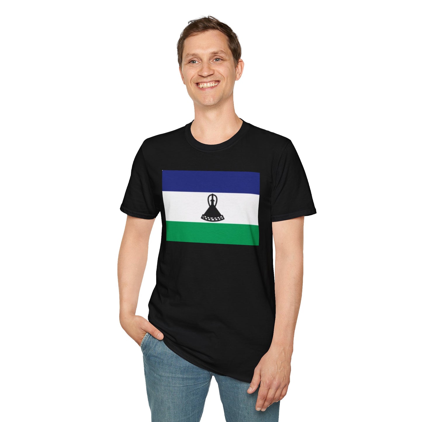 Unisex Softstyle T-Shirt -- Lesotho