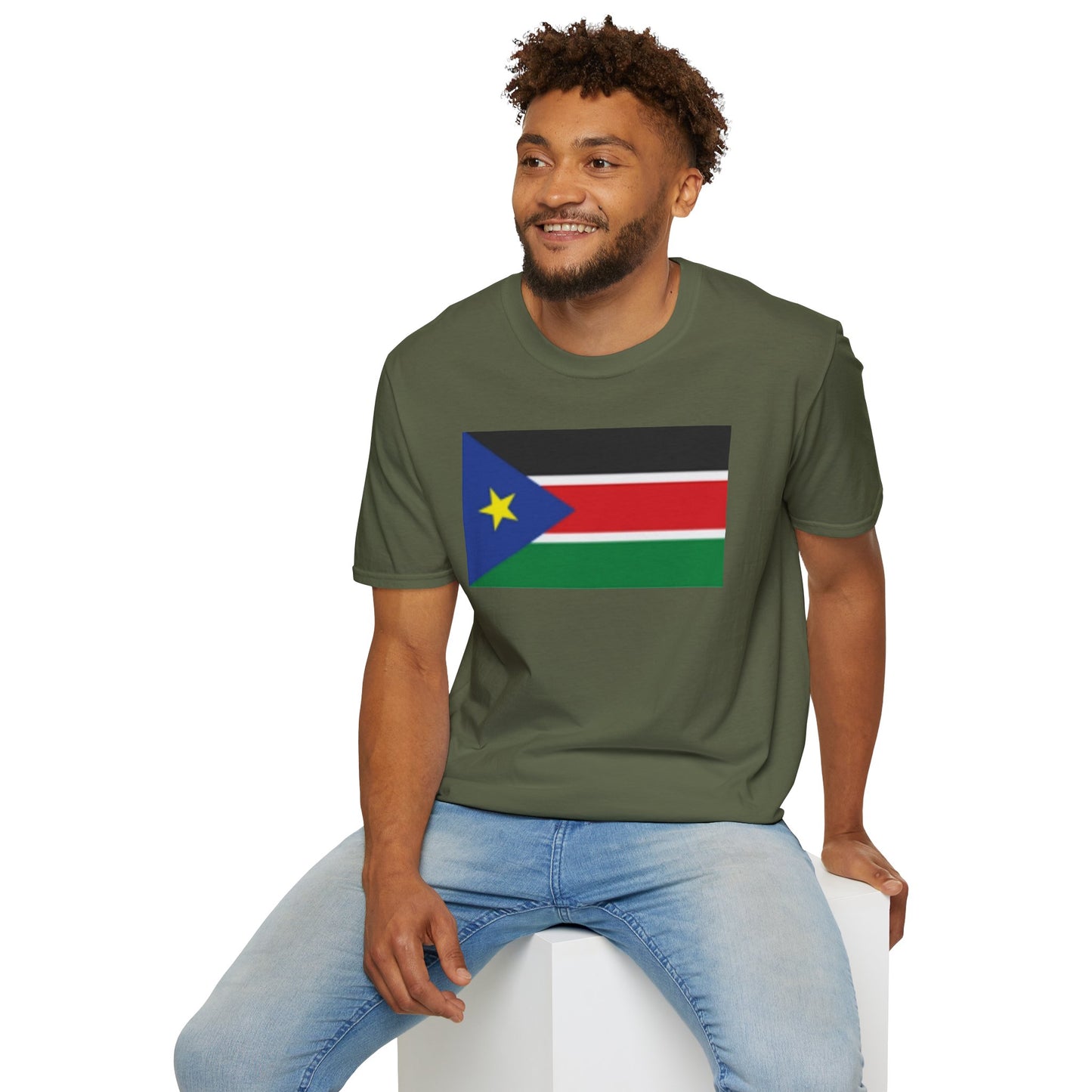 Unisex Softstyle T-Shirt -- South Sudan
