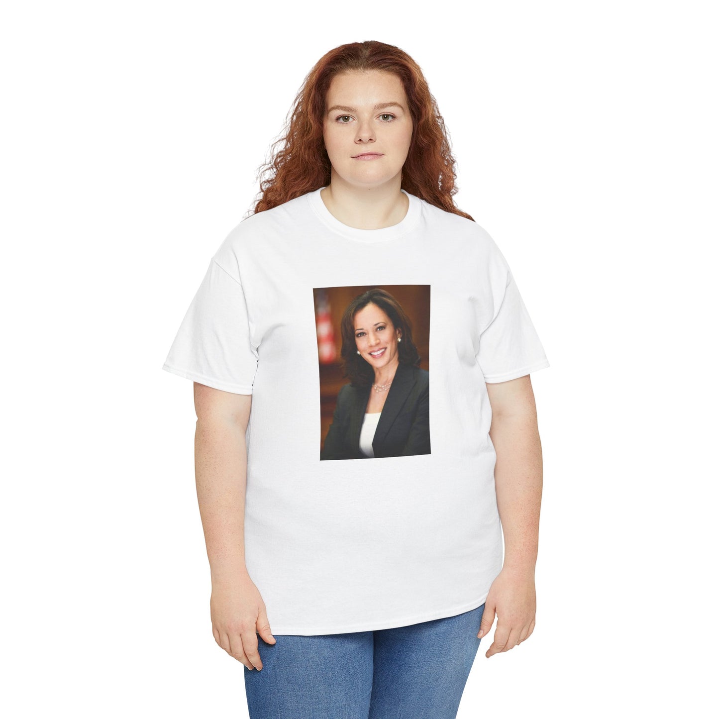 Unisex Heavy Cotton Tee -- Kamala Harris 2024