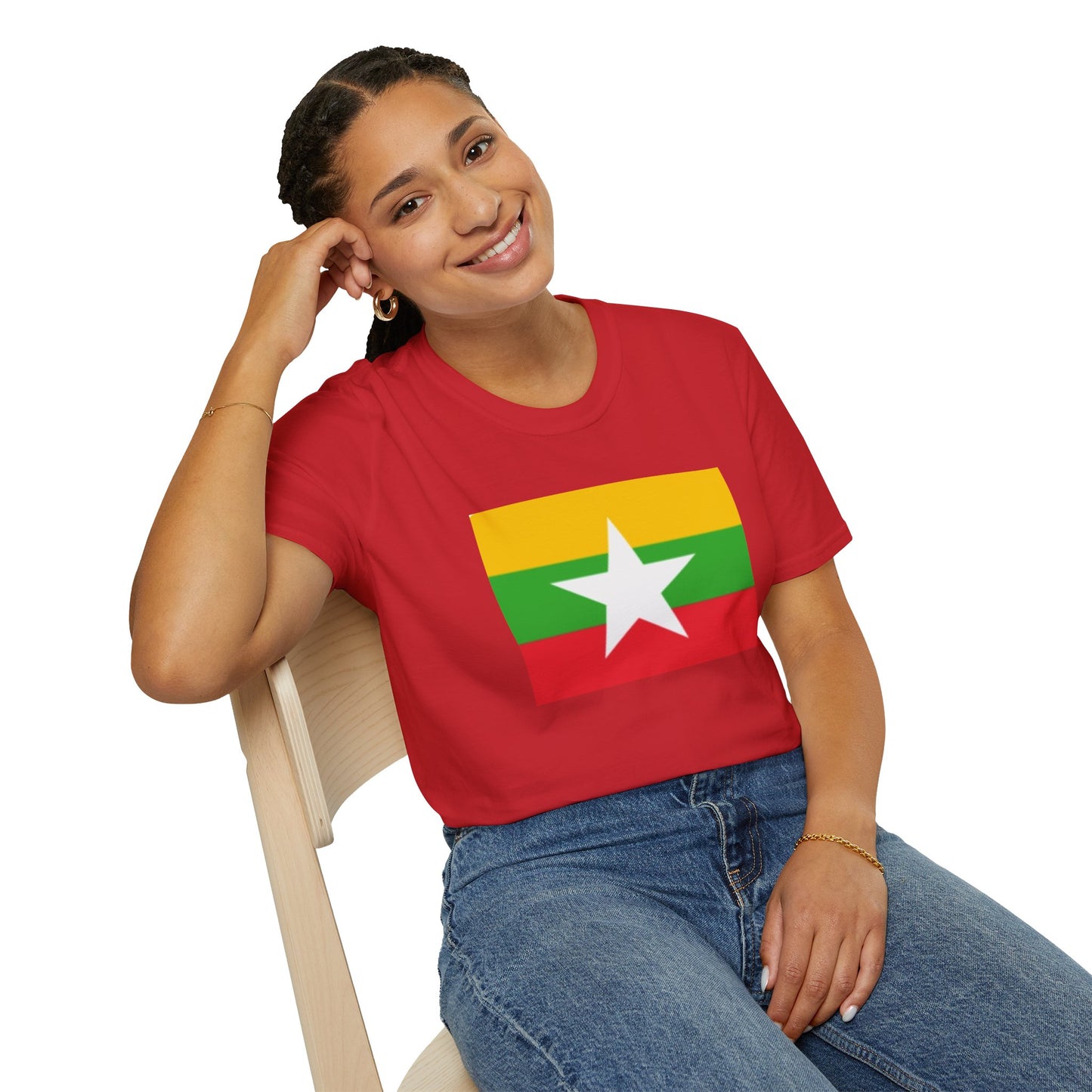 Unisex Softstyle T-Shirt -- Myanmar