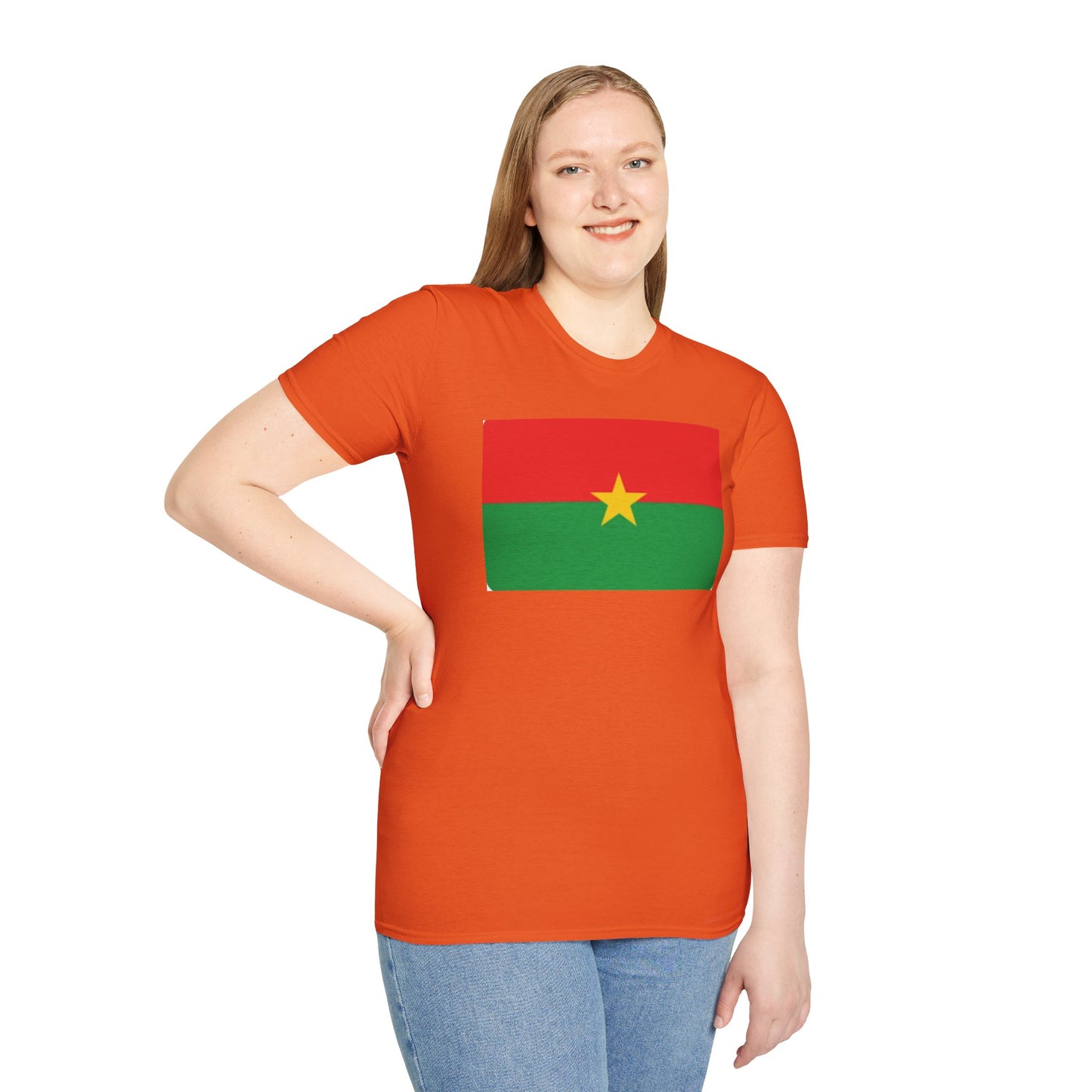 Unisex Softstyle T-Shirt -- Burkina Faso