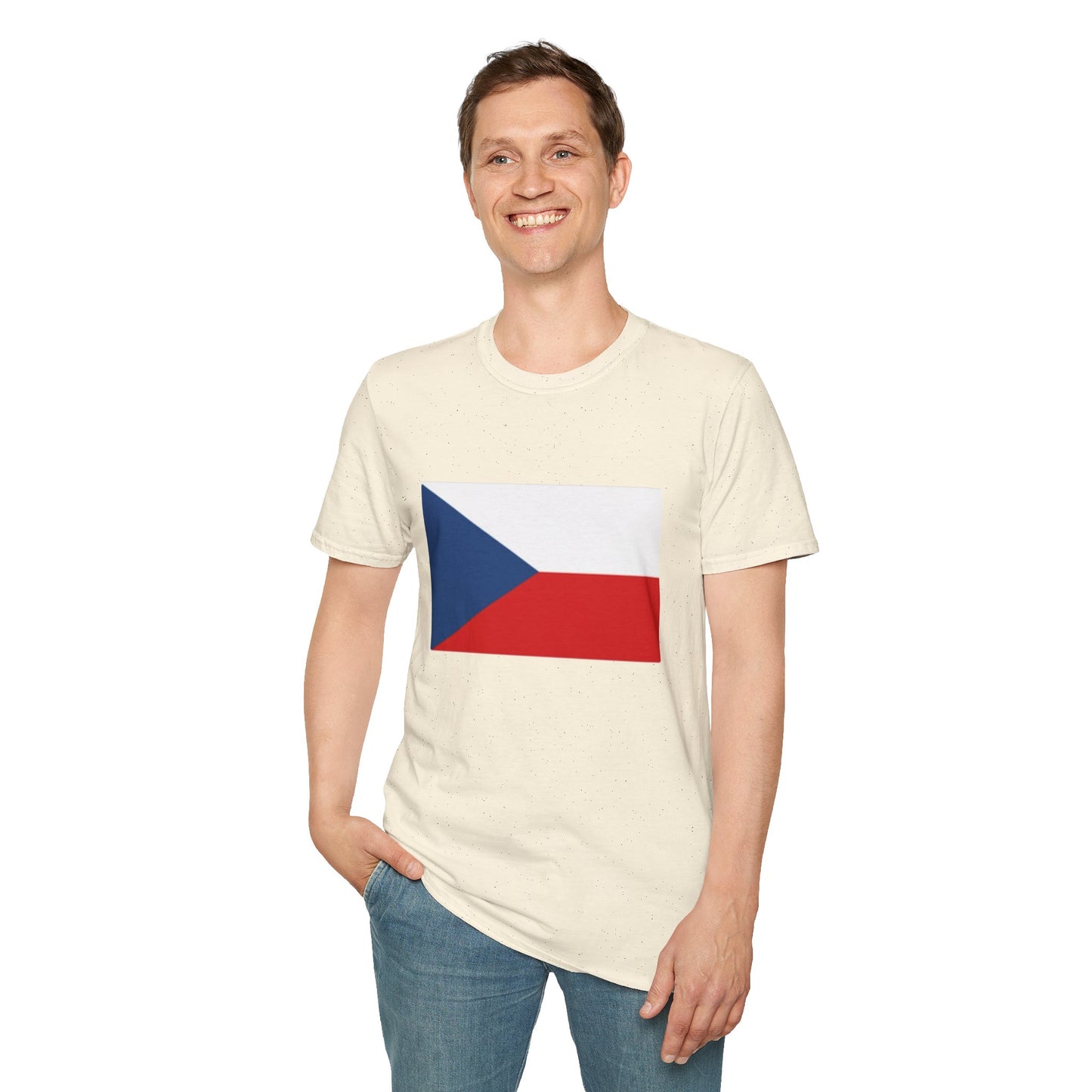 Unisex Softstyle T-Shirt -- Czechia