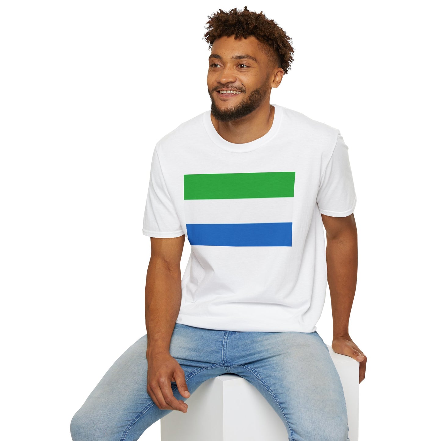 Unisex Softstyle T-Shirt -- Sierra Leone