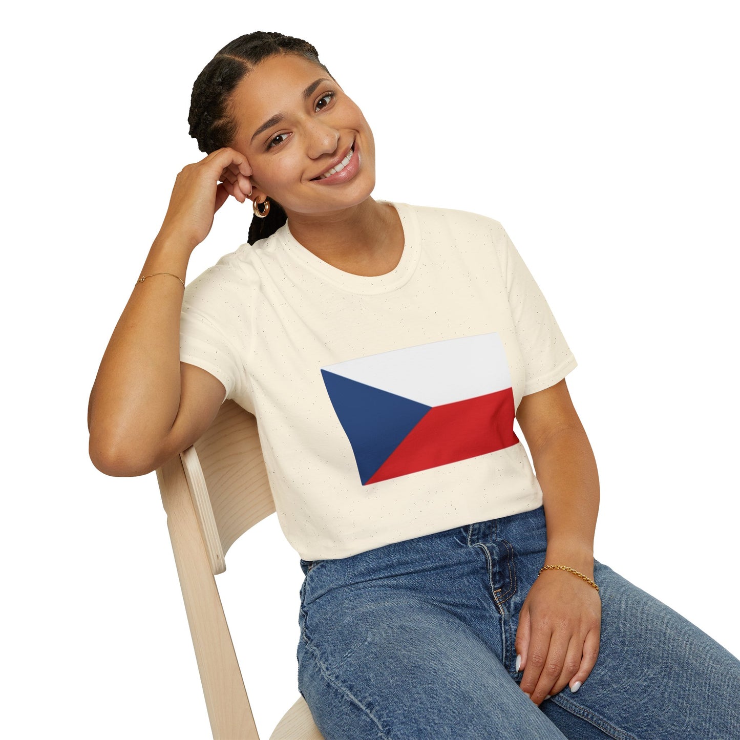 Unisex Softstyle T-Shirt -- Czechia