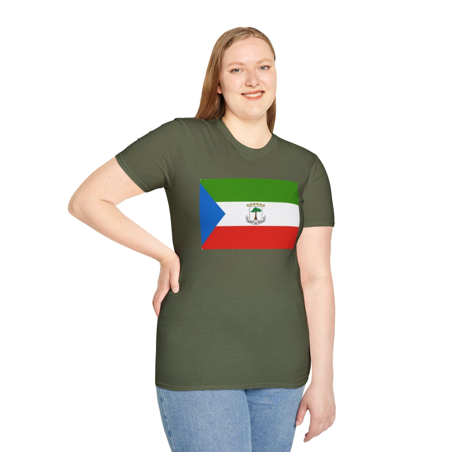 Unisex Softstyle T-Shirt -- Equatorial Guinea