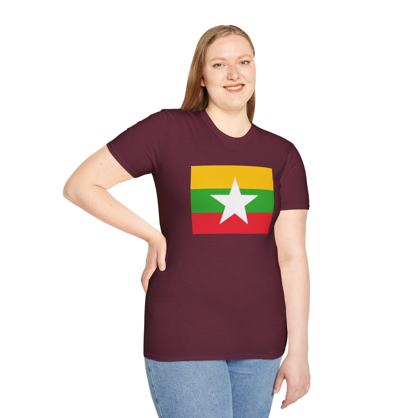 Unisex Softstyle T-Shirt -- Myanmar