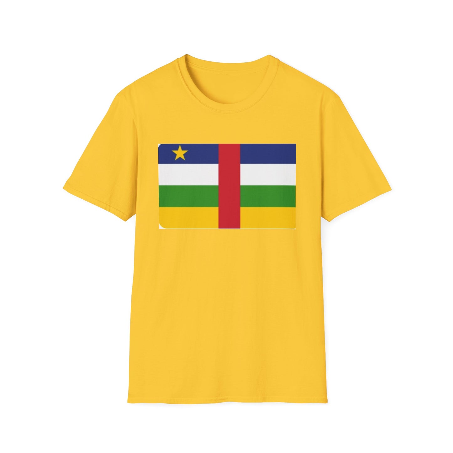 Unisex Softstyle T-Shirt - Central African Republic