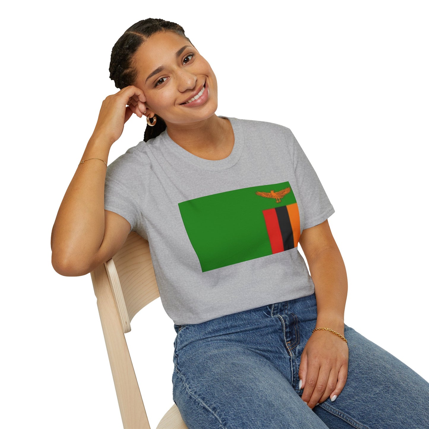 Unisex Softstyle T-Shirt -- Zambia