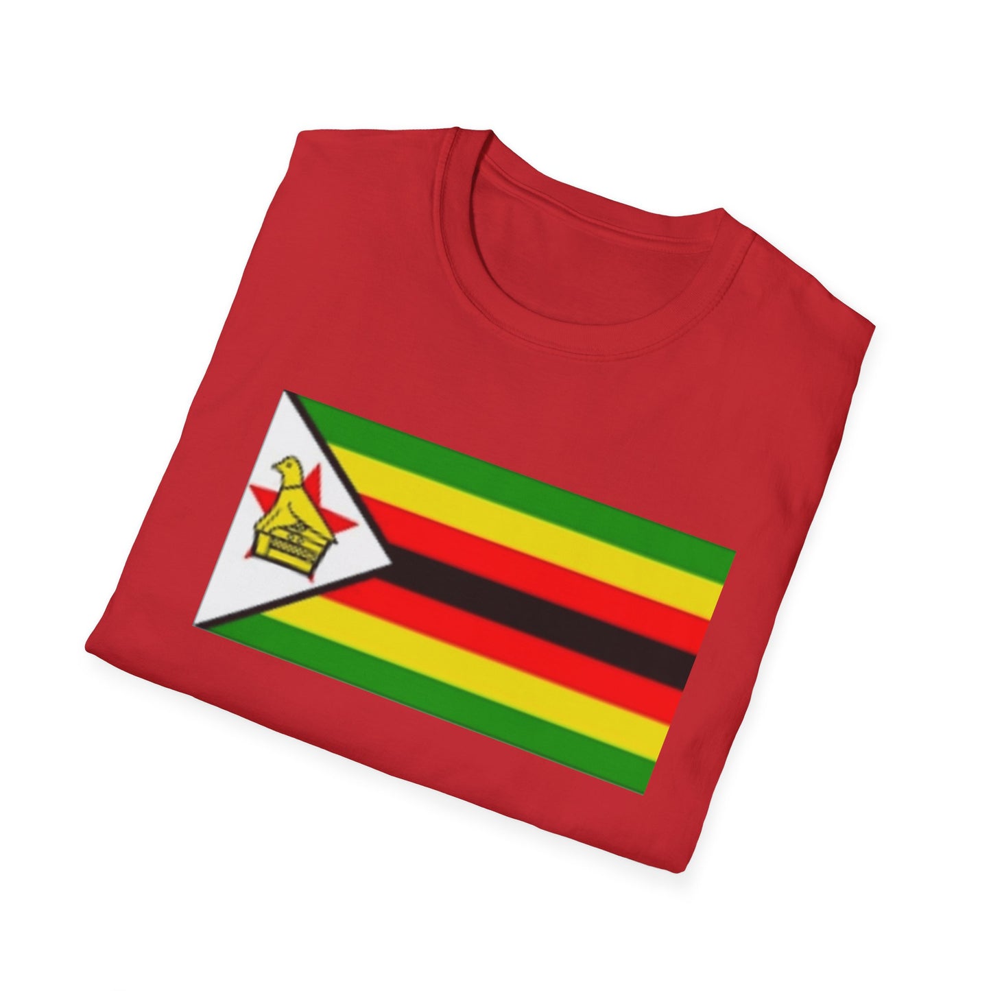 Unisex Softstyle T-Shirt -- Zimbabwe