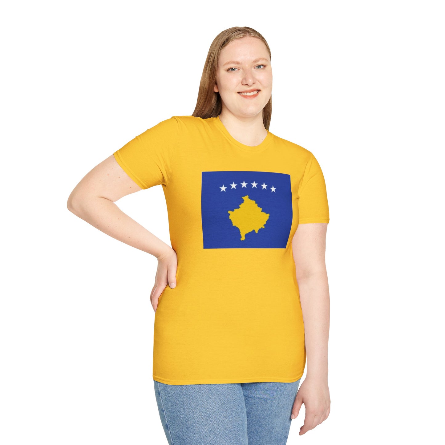Unisex Softstyle T-Shirt -- Kosovo