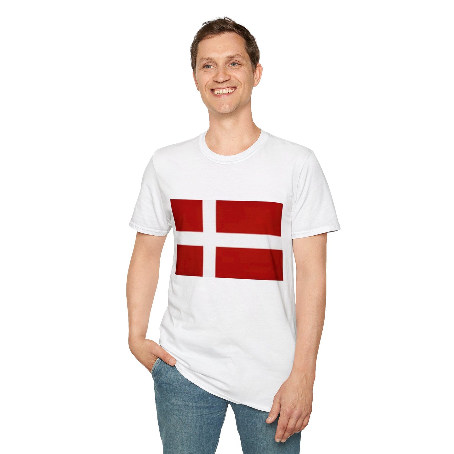 Unisex Softstyle T-Shirt -- Denmark