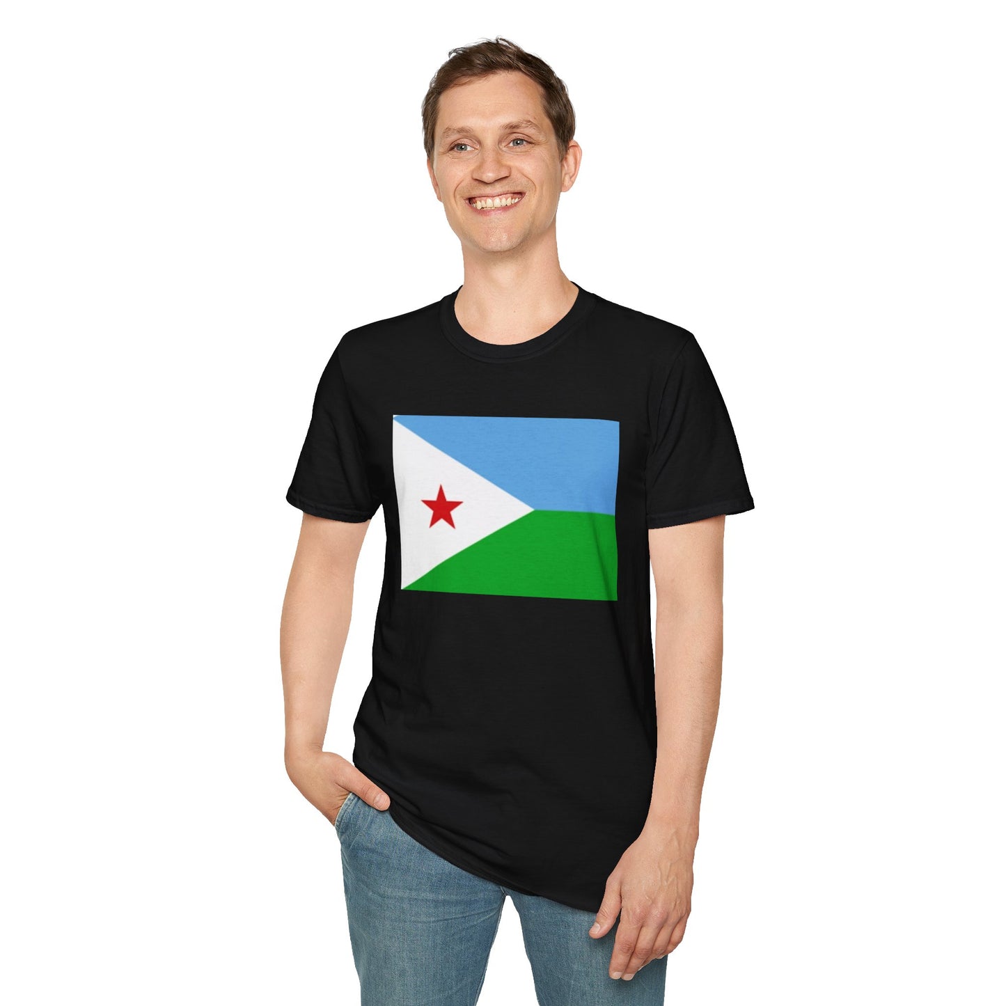 Unisex Softstyle T-Shirt -- Djibouti