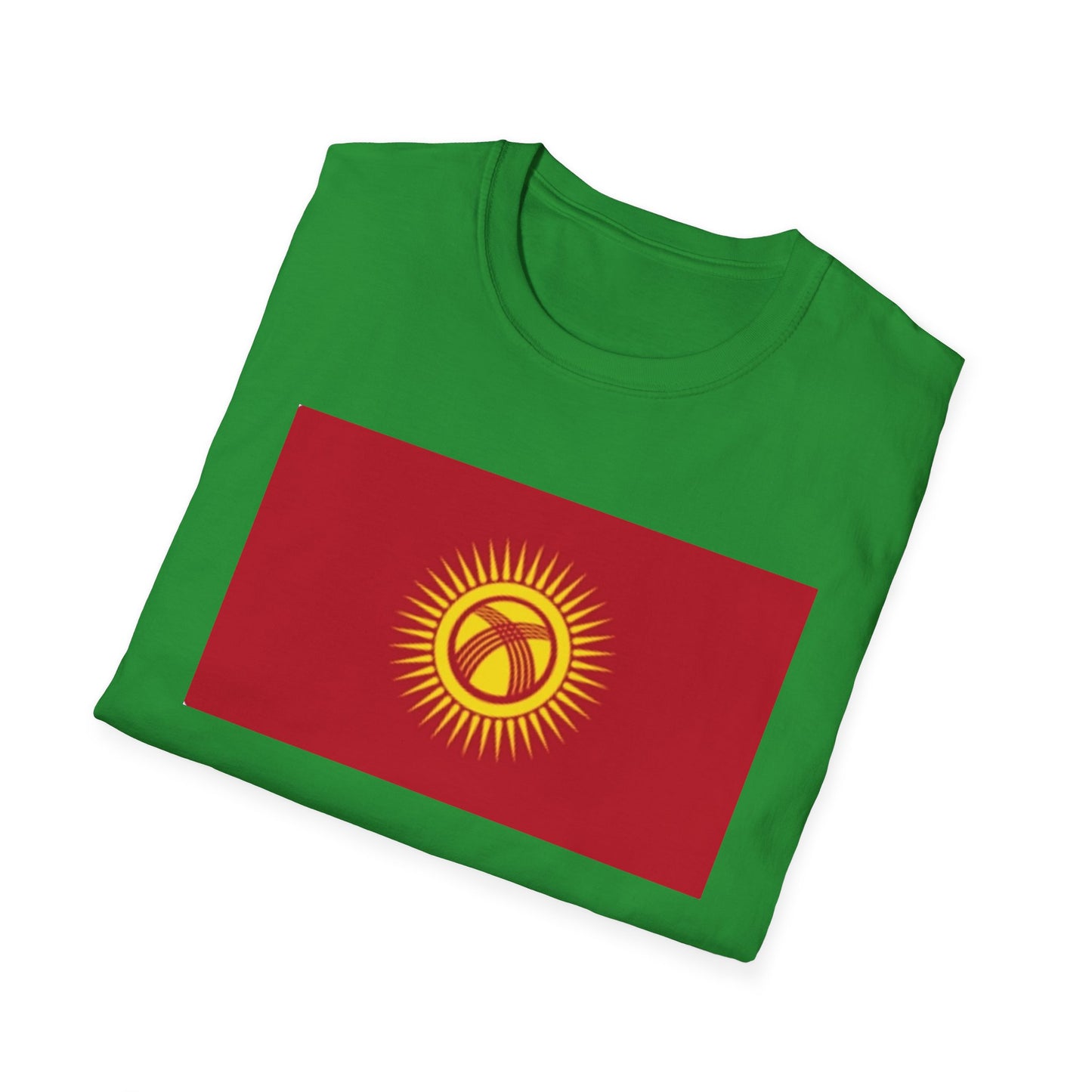 Unisex Softstyle T-Shirt -- Kyrgyzstan