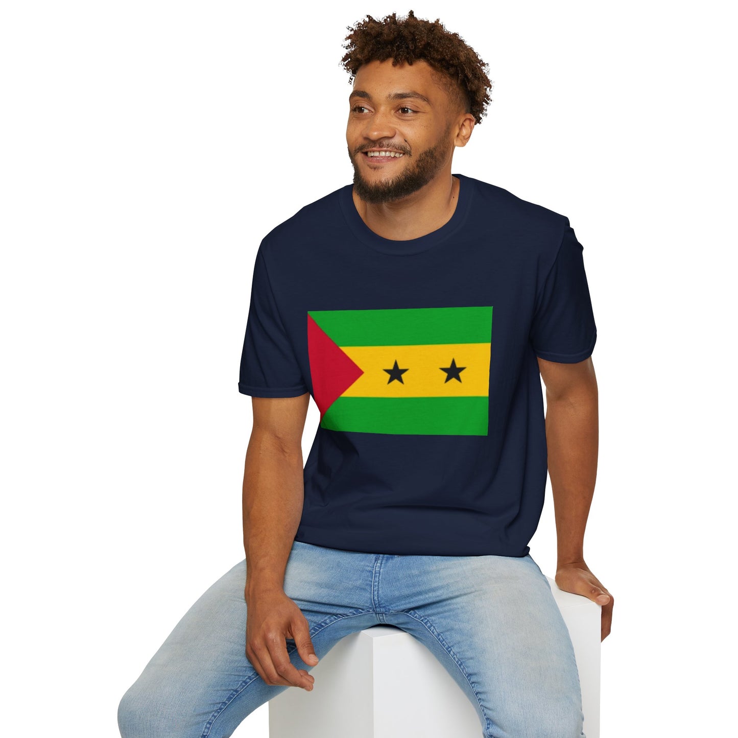 Unisex Softstyle T-Shirt -- Sao Tome and Principe