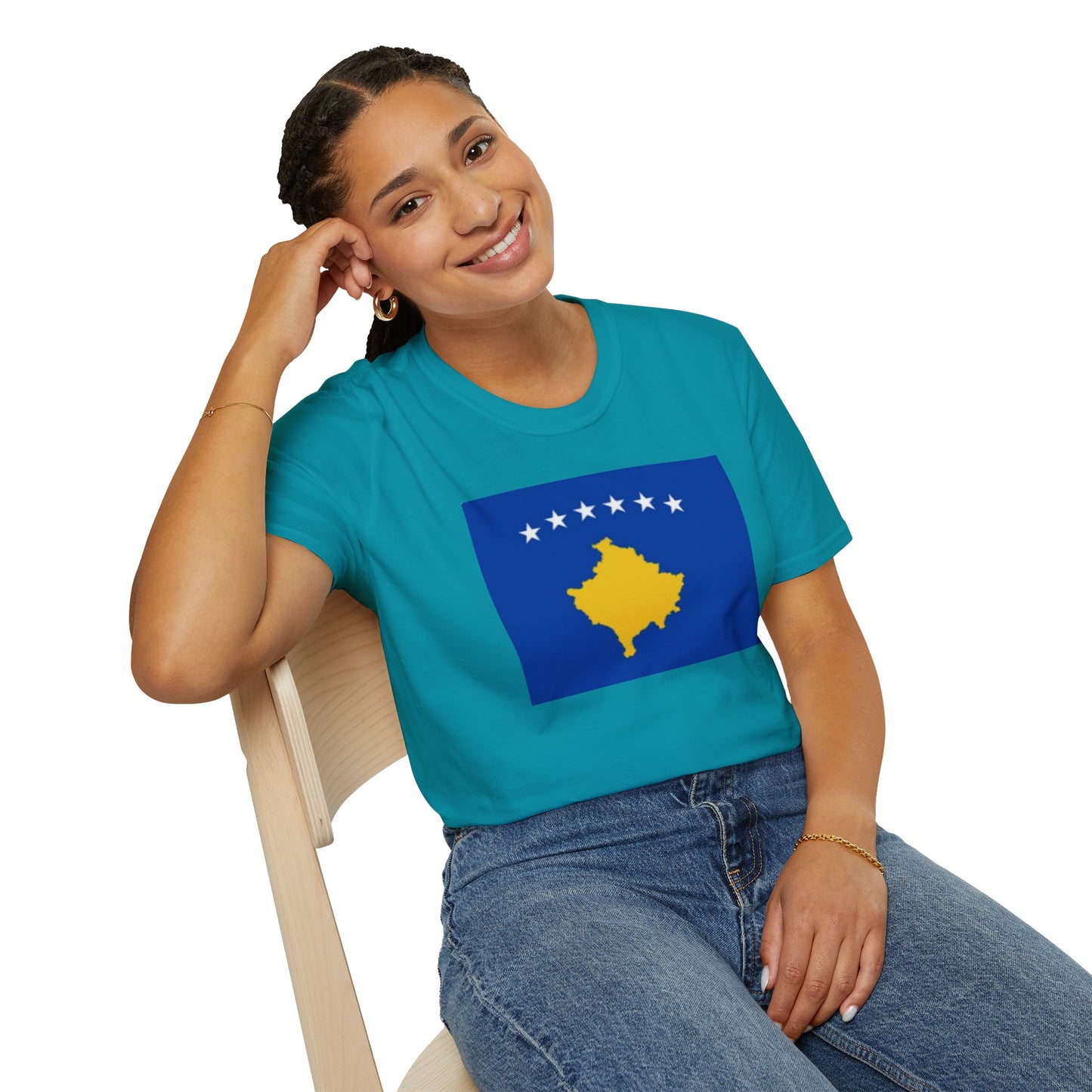 Unisex Softstyle T-Shirt -- Kosovo