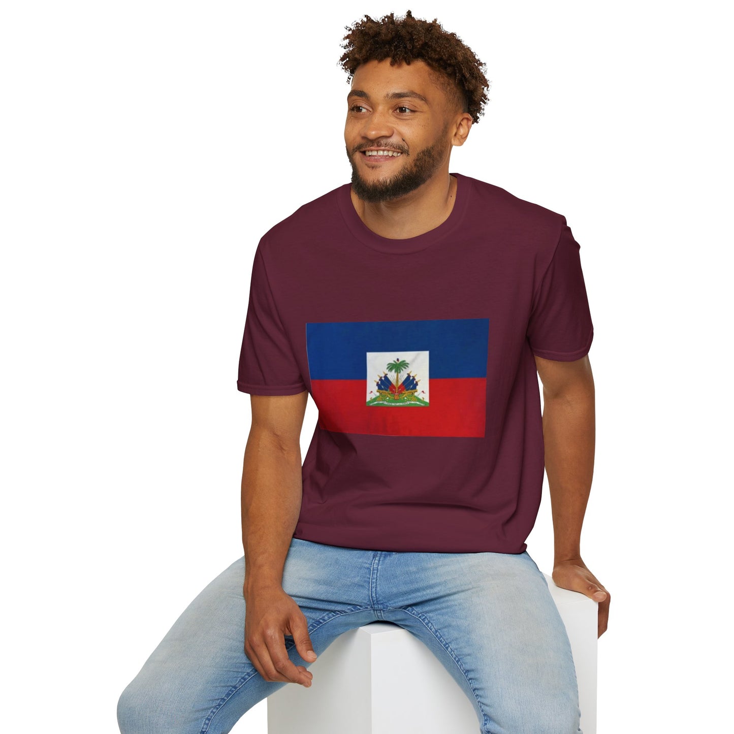 Unisex Softstyle T-Shirt -- Haiti
