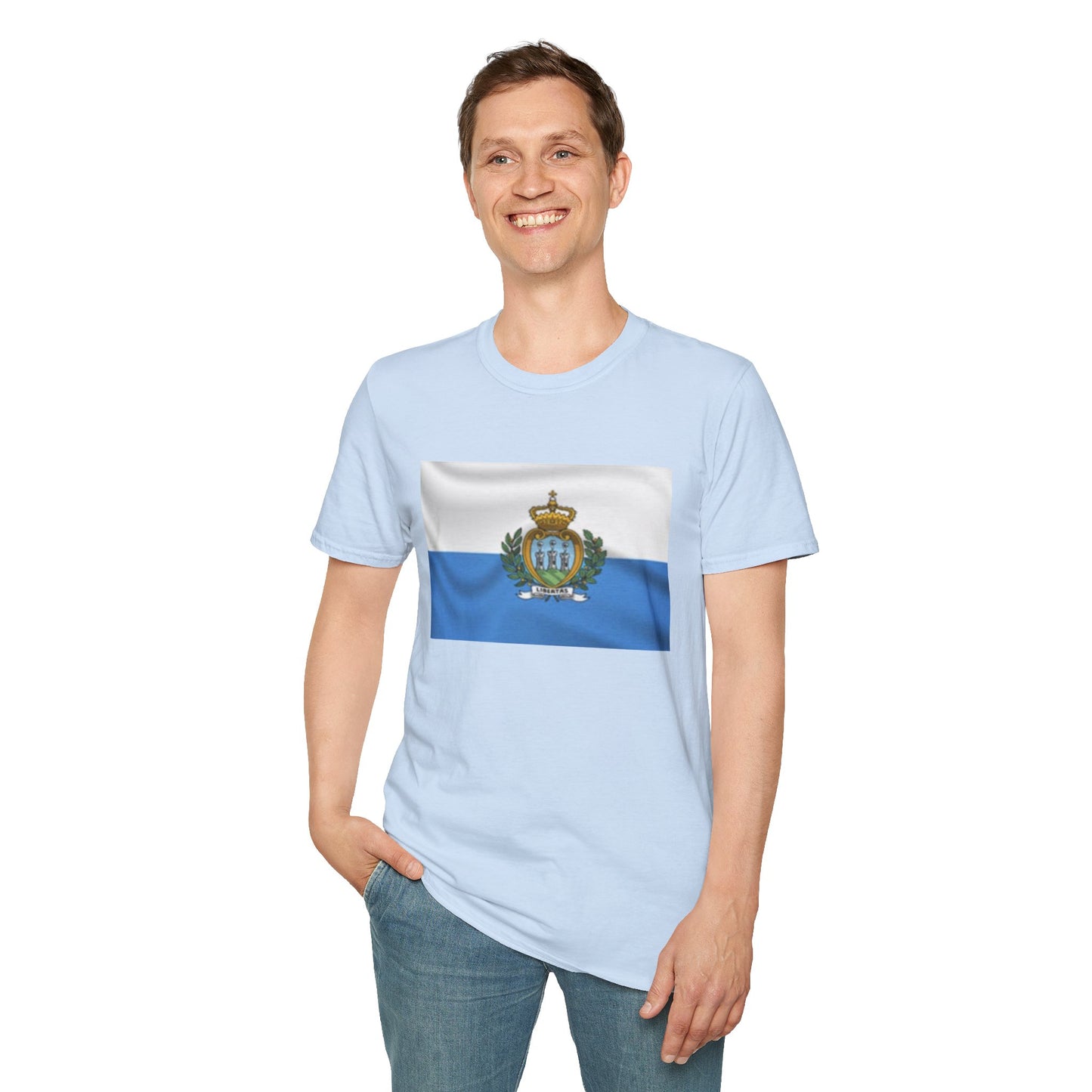 Unisex Softstyle T-Shirt -- San Marino
