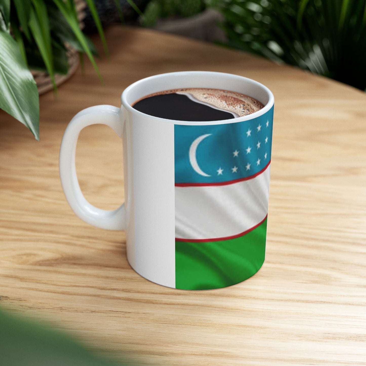 Ceramic Mug, 11oz -- Uzbekistan