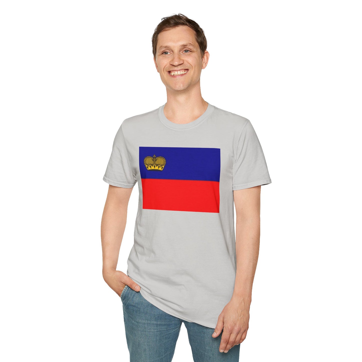 Unisex Softstyle T-Shirt -- Liechtenstein