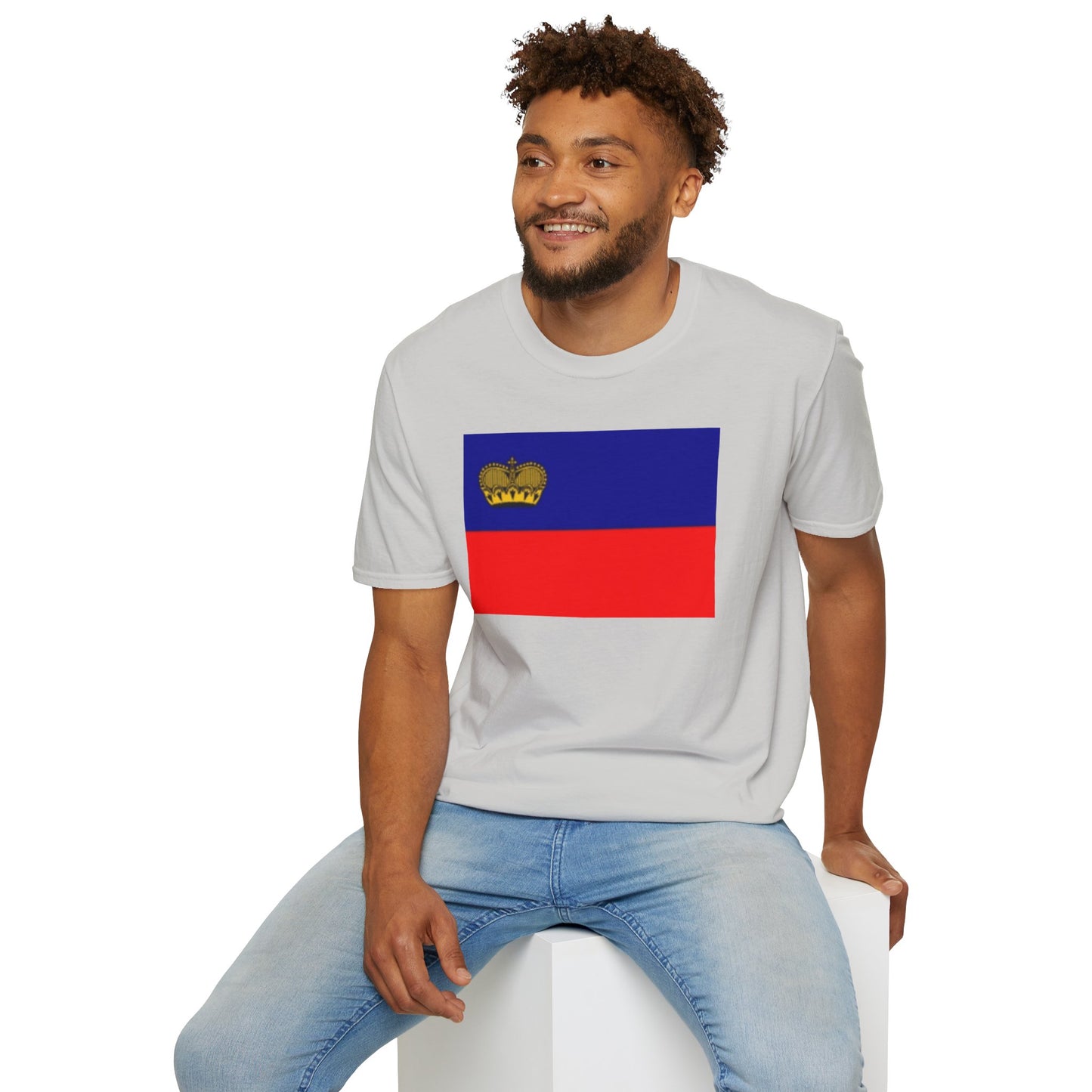 Unisex Softstyle T-Shirt -- Liechtenstein