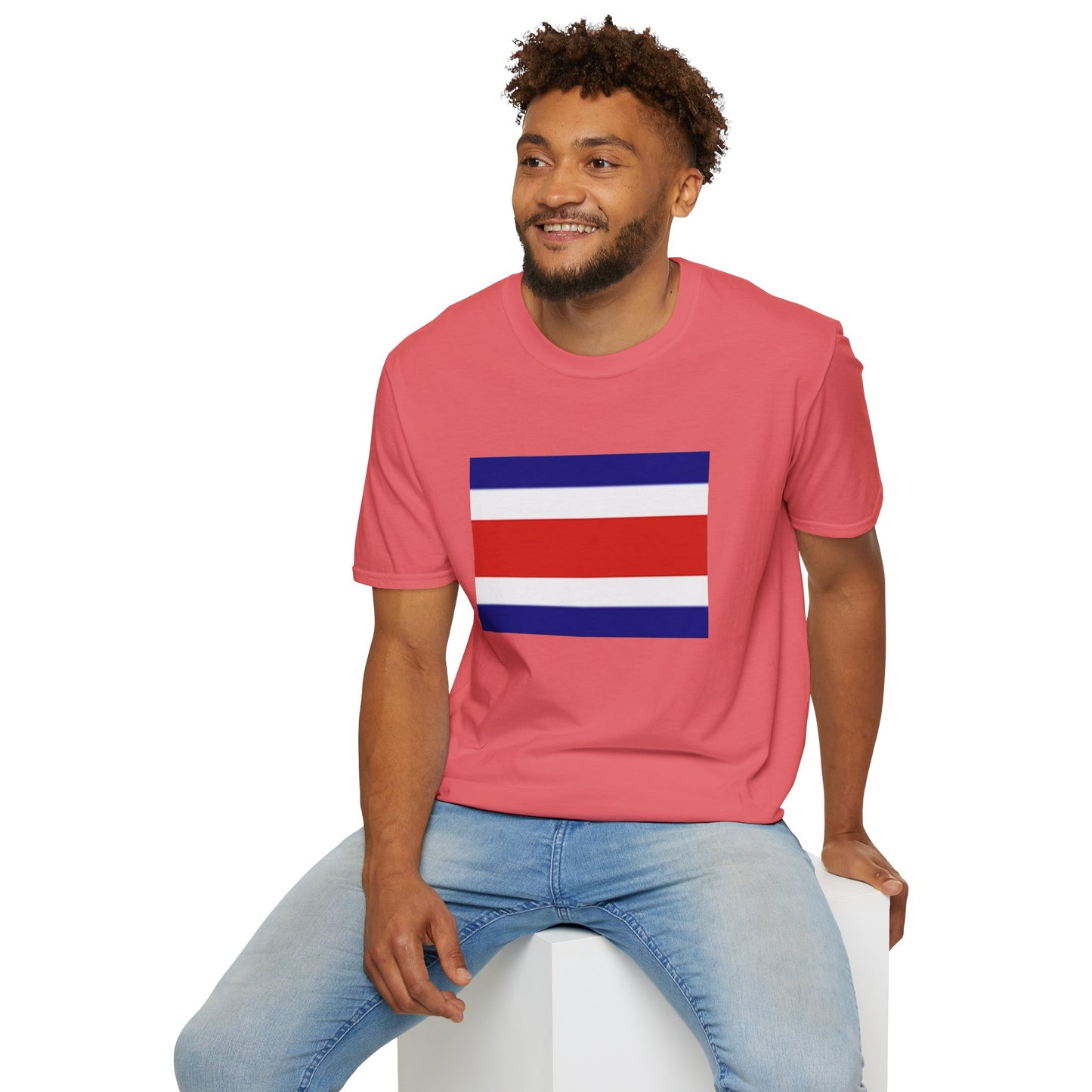 Unisex Softstyle T-Shirt -- Costa Rica