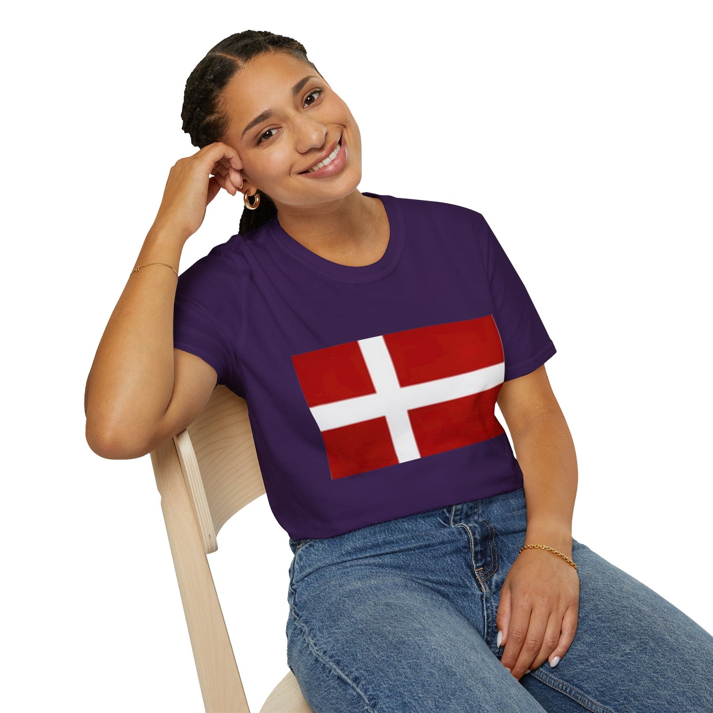 Unisex Softstyle T-Shirt -- Denmark