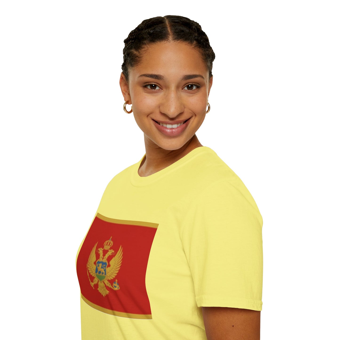 Unisex Softstyle T-Shirt -- Montenegro