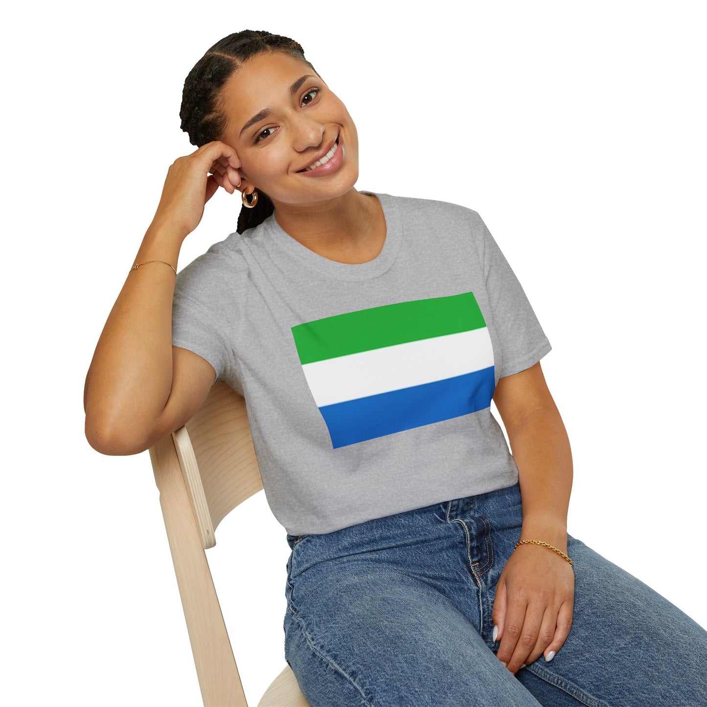 Unisex Softstyle T-Shirt -- Sierra Leone
