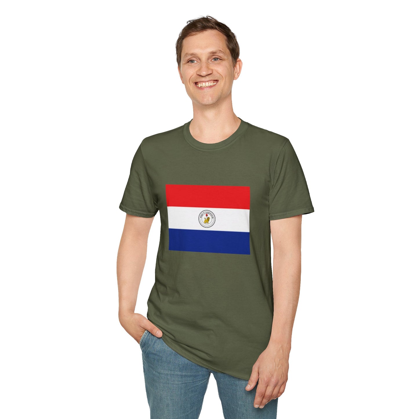 Unisex Softstyle T-Shirt -- Paraguay