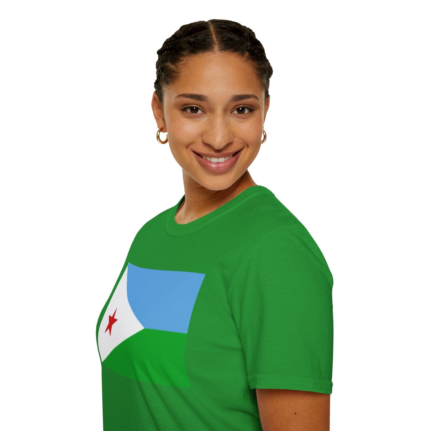 Unisex Softstyle T-Shirt -- Djibouti