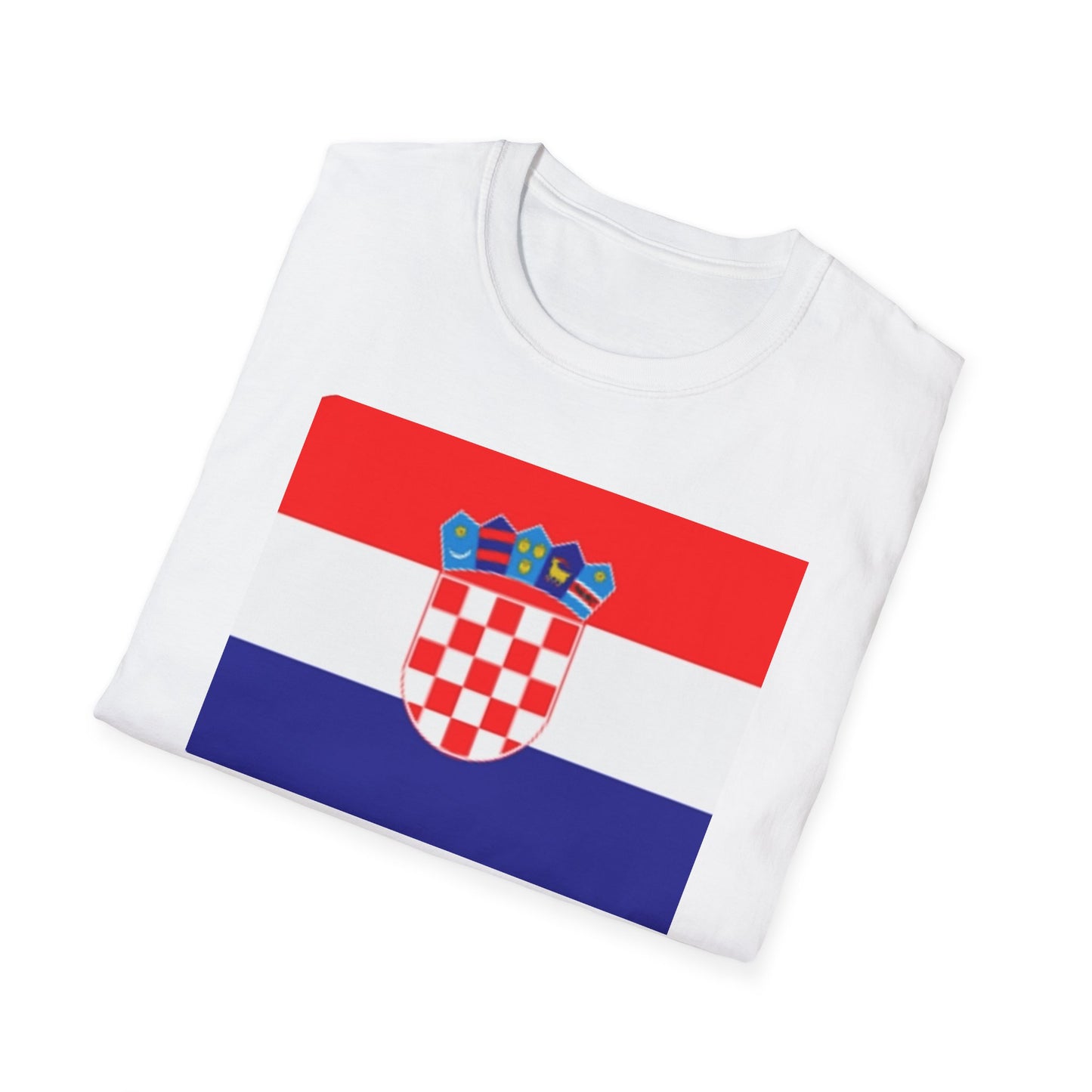 Unisex Softstyle T-Shirt -- Croatia