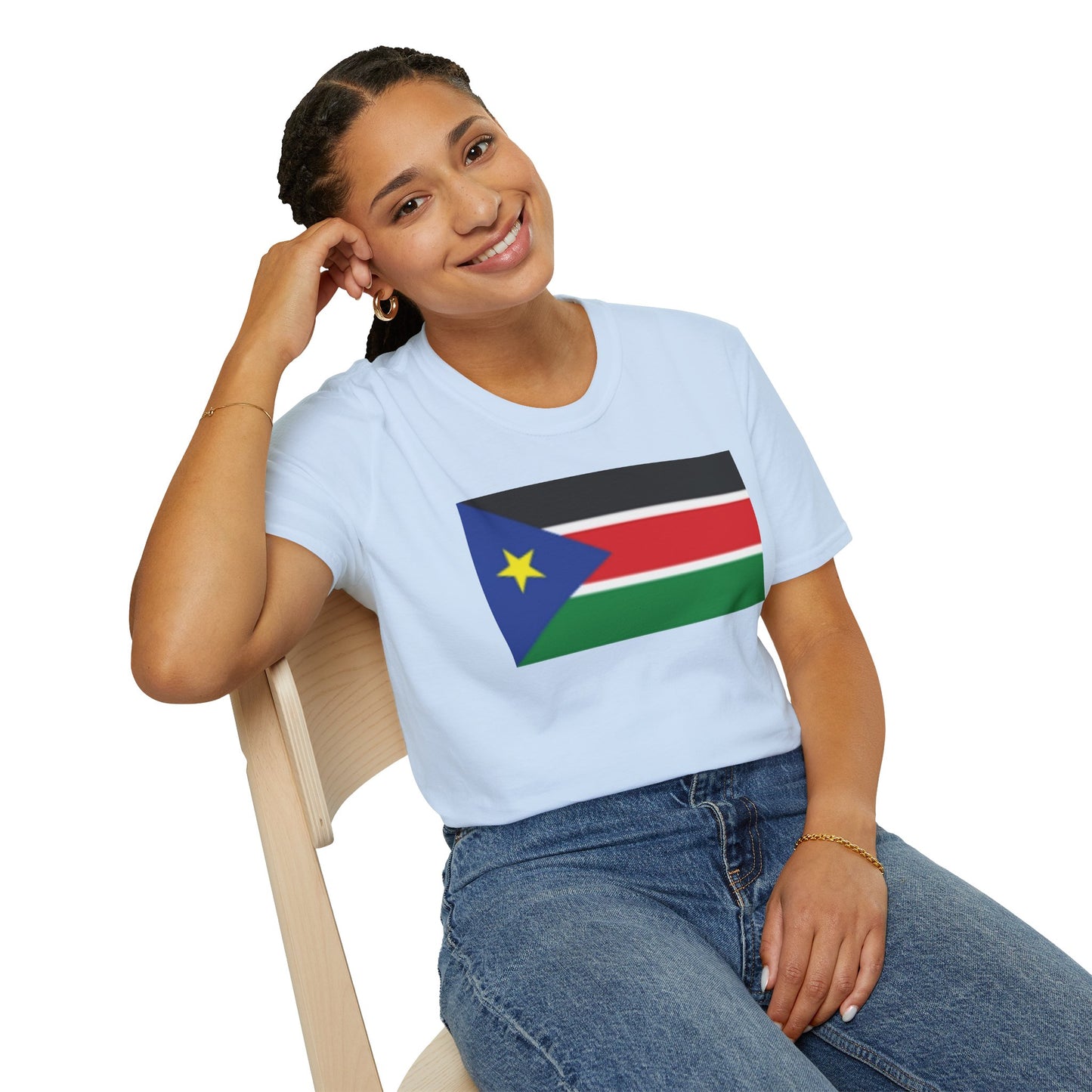 Unisex Softstyle T-Shirt -- South Sudan