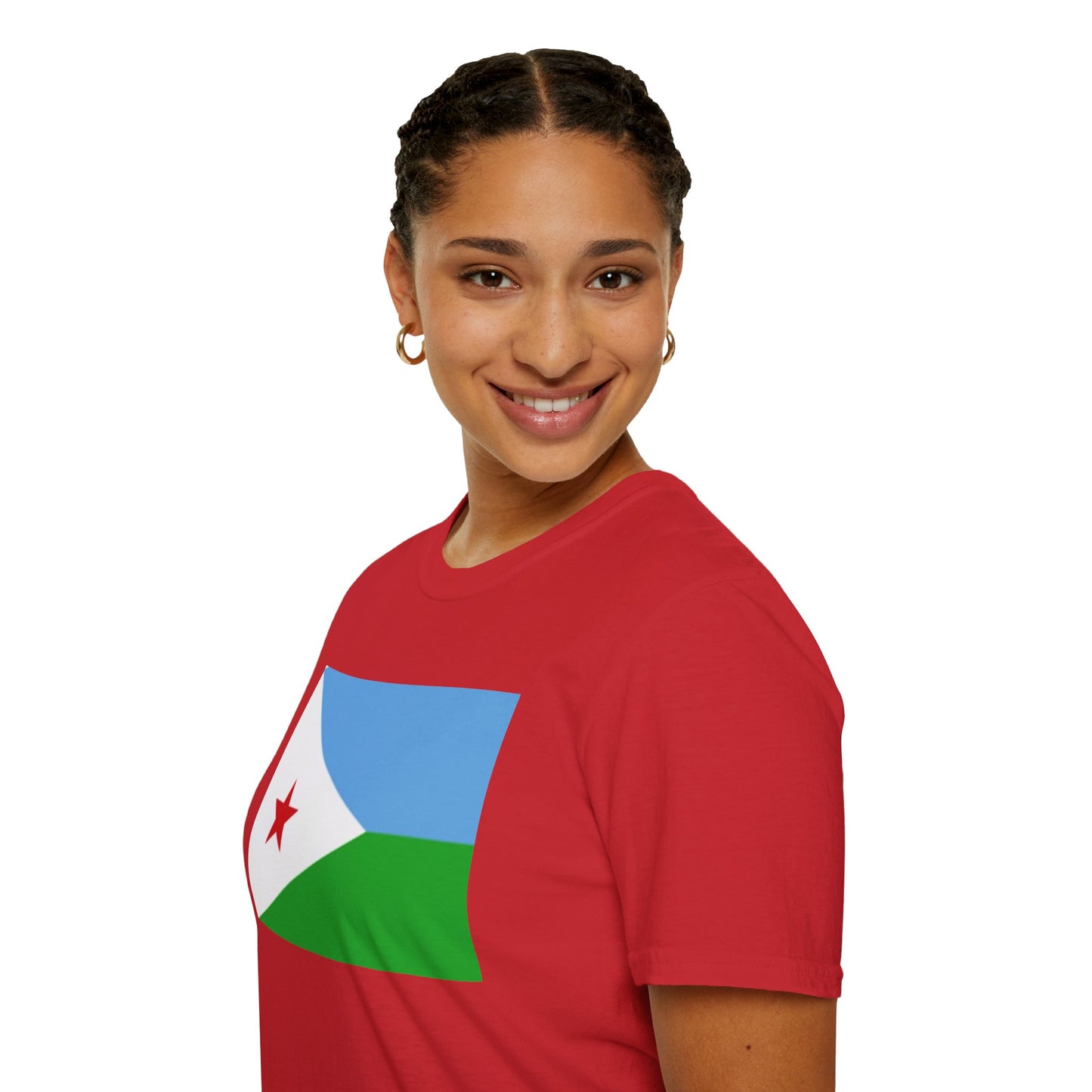 Unisex Softstyle T-Shirt -- Djibouti